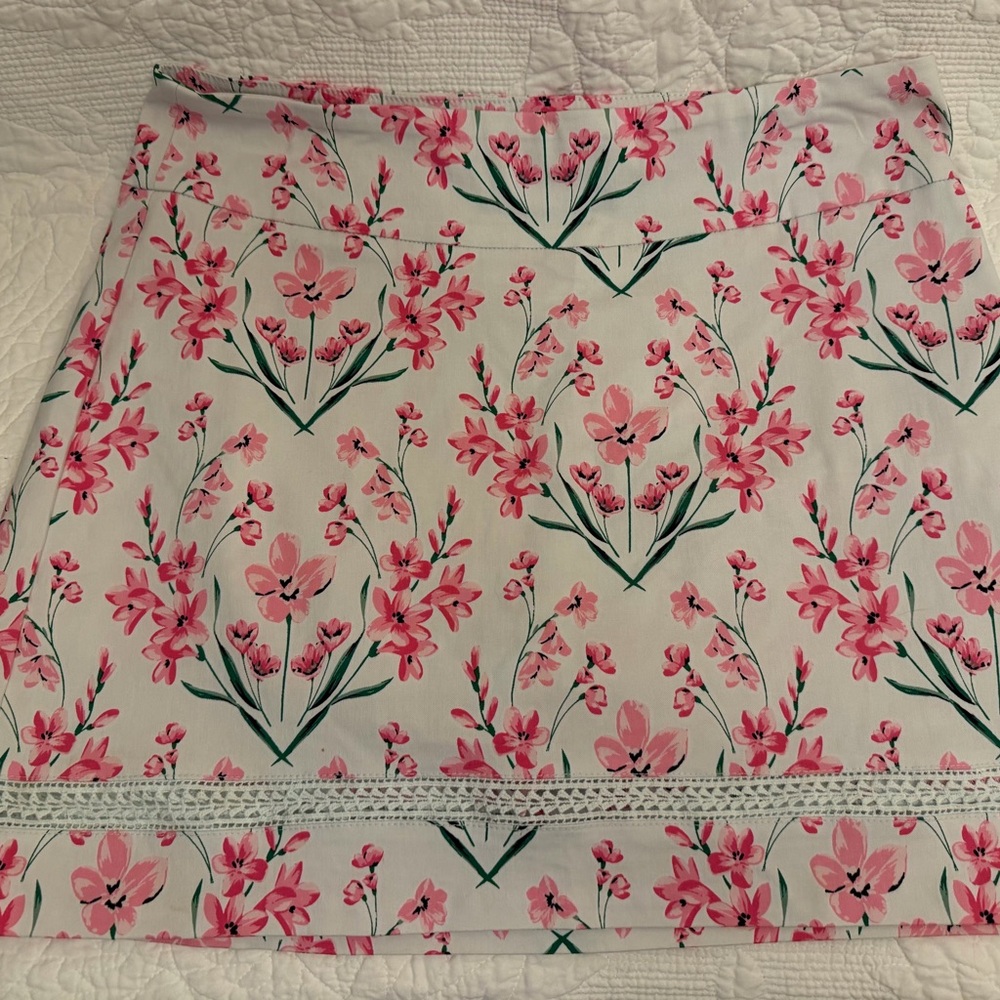 Floral Pink Skort